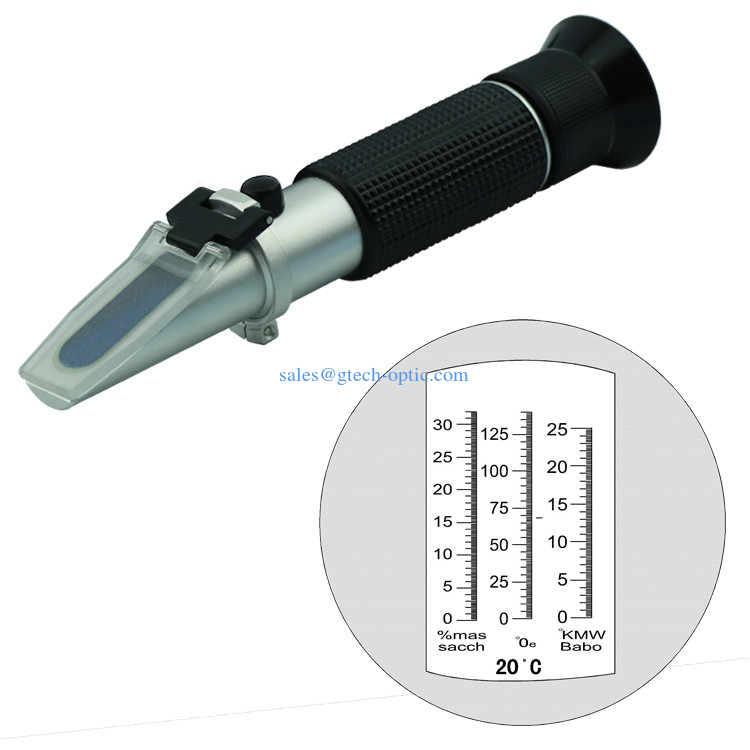Oechsle &amp; Brix Hand-held refractometers RHB-32SATC supplier