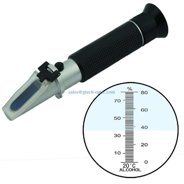 Alcohol Hand-held refractometers RHW-80 supplier