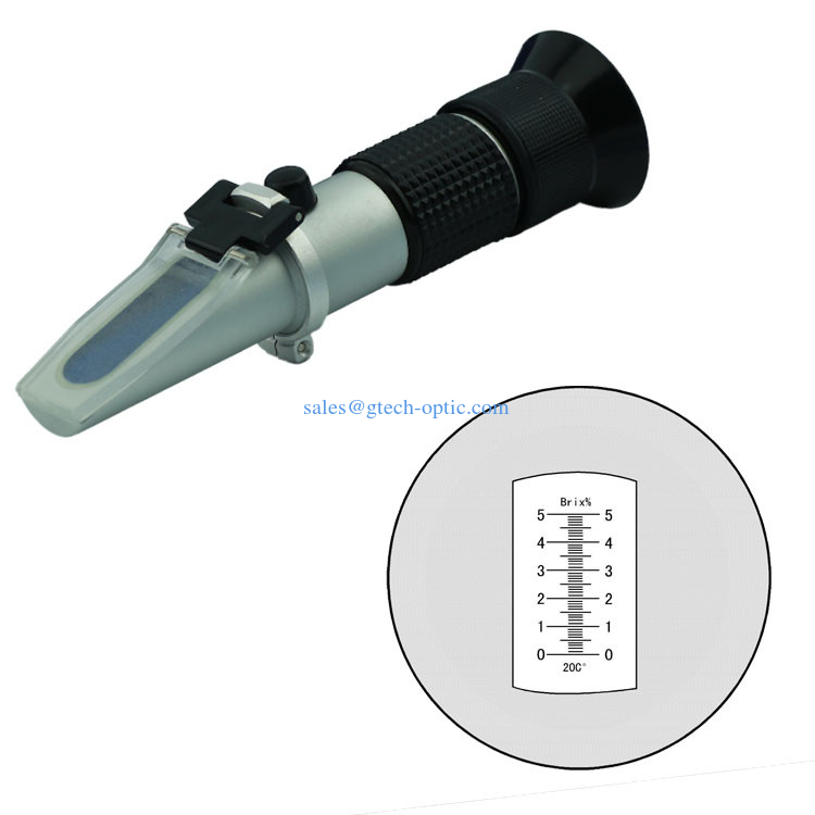 Brix Hand-held refractometers RHB-5ATC supplier