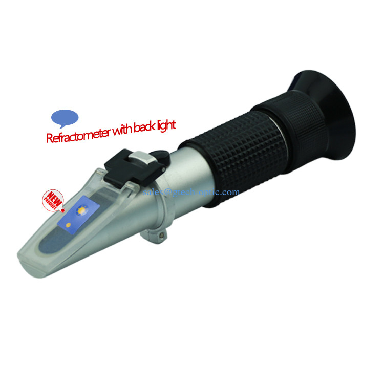 Refractometer with back light supplier